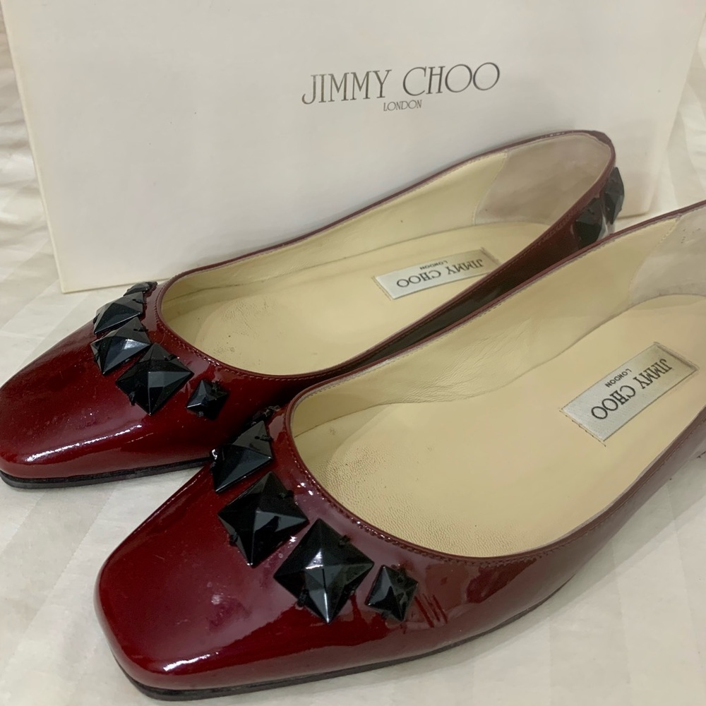 Jimmy Choo red flats size 39